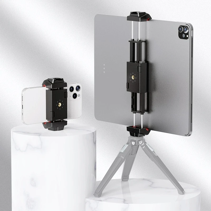 

Lightweight portable mobile phone/tablet universal all-in-one clip