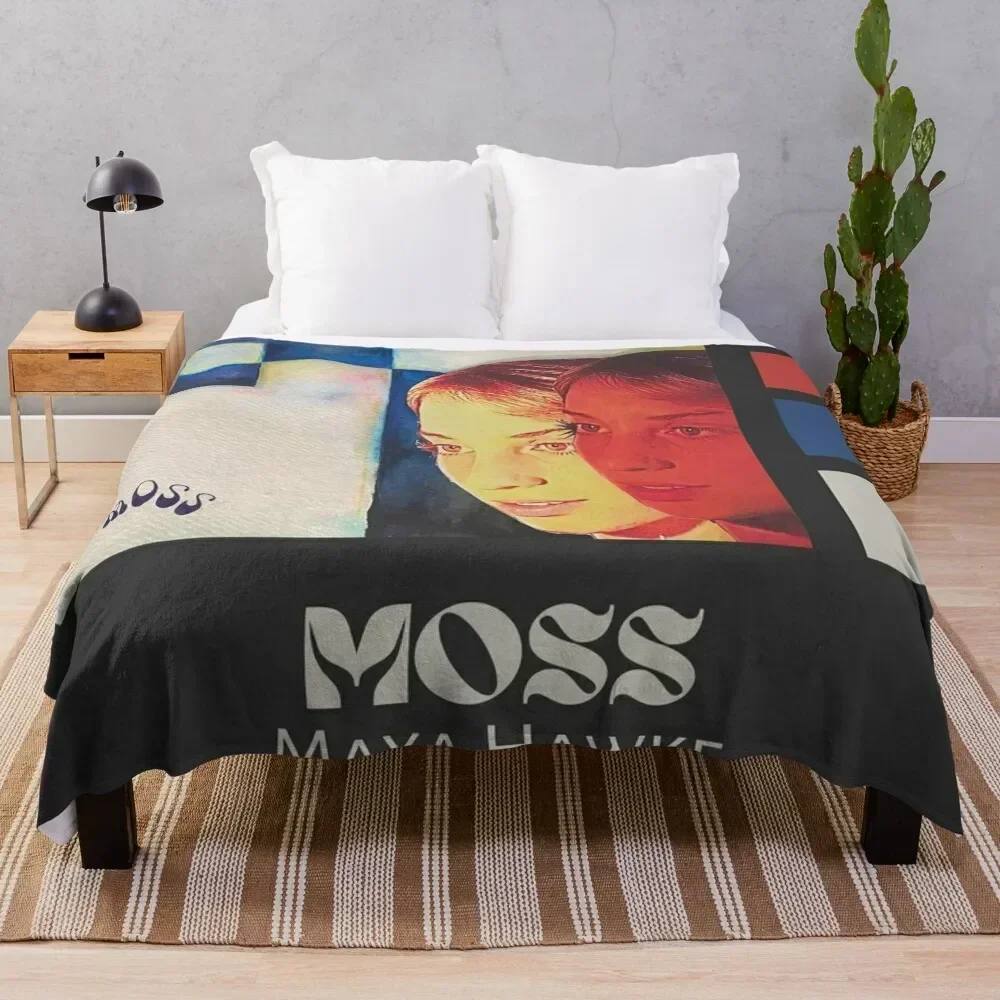 

Moss Maya Hawke Throw Blanket Cozy Microfiber Throw Blanket for Home Bedroom