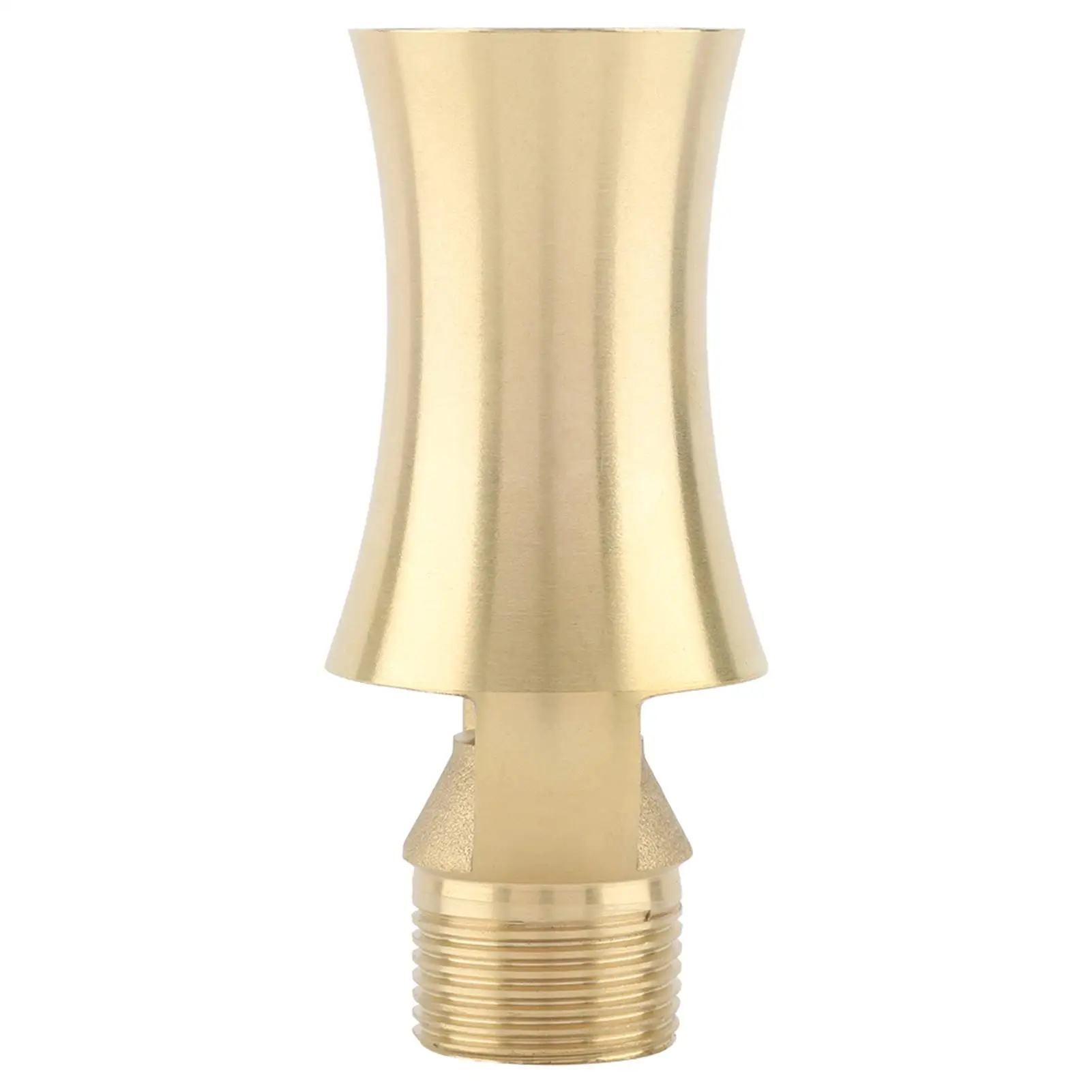 Brass Ice Tower Cascade Fountain Nozzle Spray Water Feature for Pond 1/2inch 3/4inch