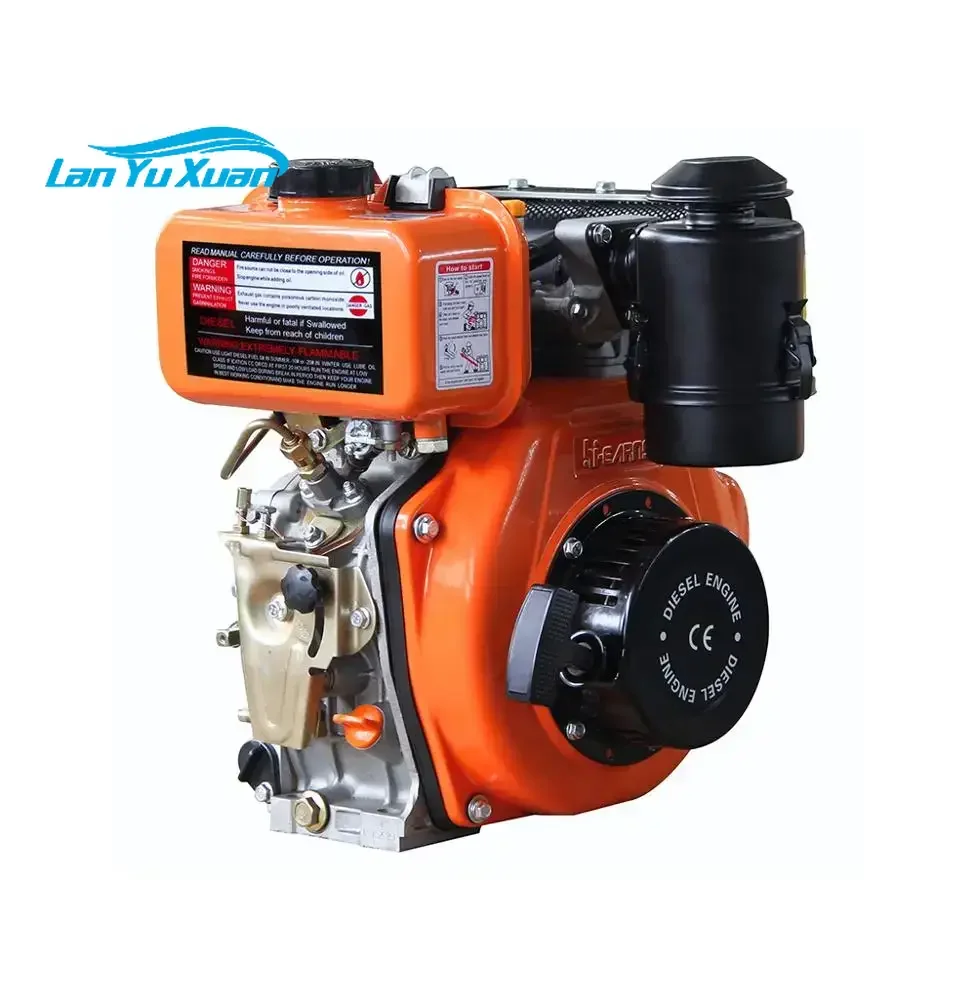 Chinese factory Air cooled 4h·p small die·sel engine