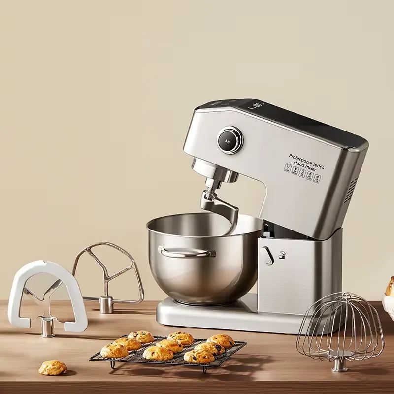 7L Stainless Steel Electric Stand Mixer 11 Speed Tilt Head Kitchen Machine with Bowl for Home Baking Dough Kneading