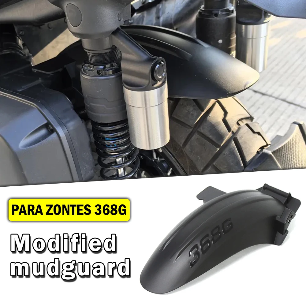 

Para ZONTES 368G G368 368-G mudguard medio cubierta de rueda mudguard trasero of motorcycle cubierta of mudguard protective contra salpicalduras