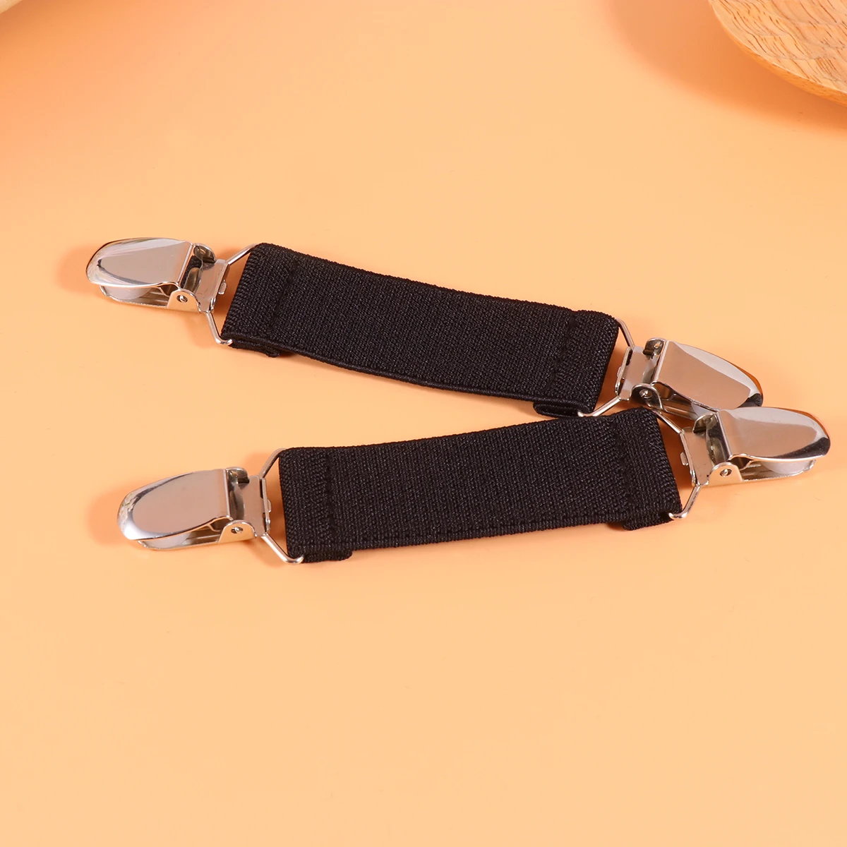 

4 Pcs Elastic Grippers Belt Bed Sheet Clips Sofa Cushion Gripper Non Slip Fixed Buckle Fastener Cushion Fixture
