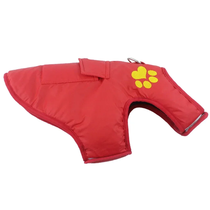 

Dog clothes Autumn and winter small dog golden retriever medium and large dog waterproof warm winter cotton vest