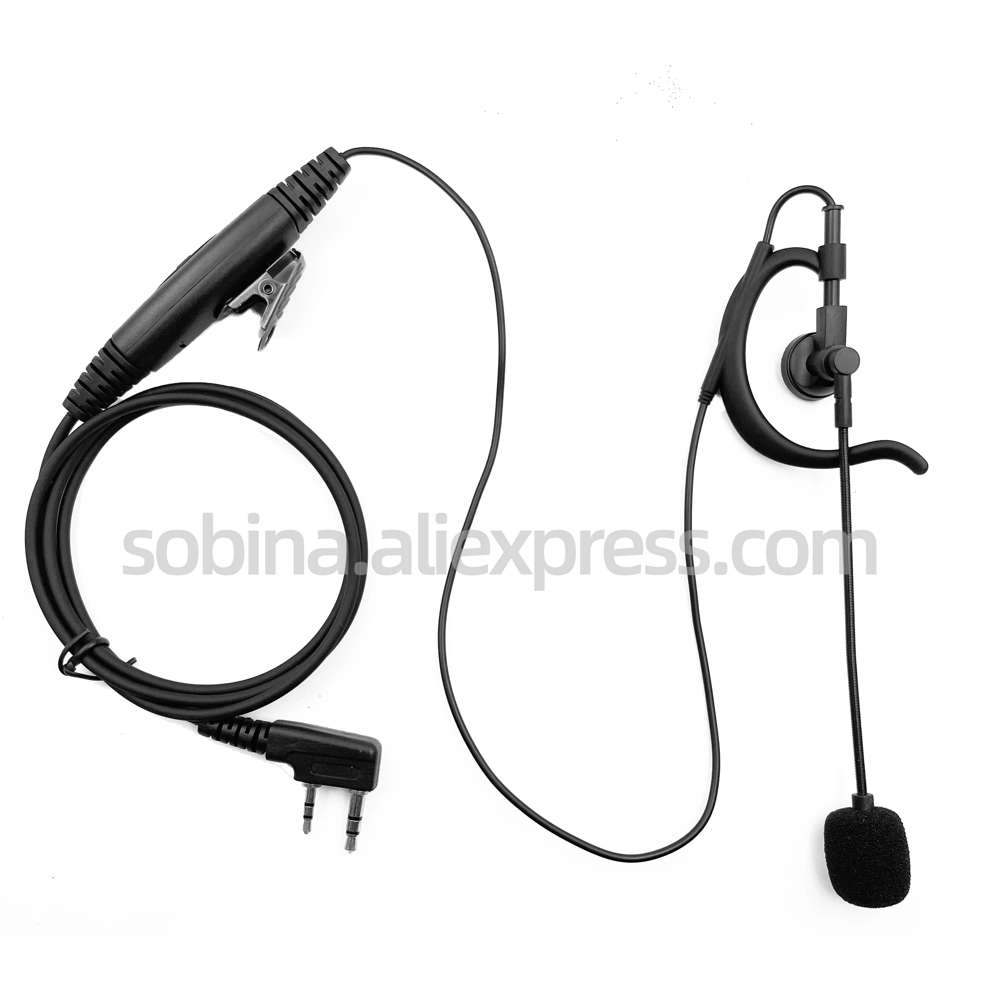 New 2 Pin Earphone K Port Headsets For Walkie Talkie Accessories Baofeng UV 5R  BF-888S TYT Quansheng KENWOOD Headset