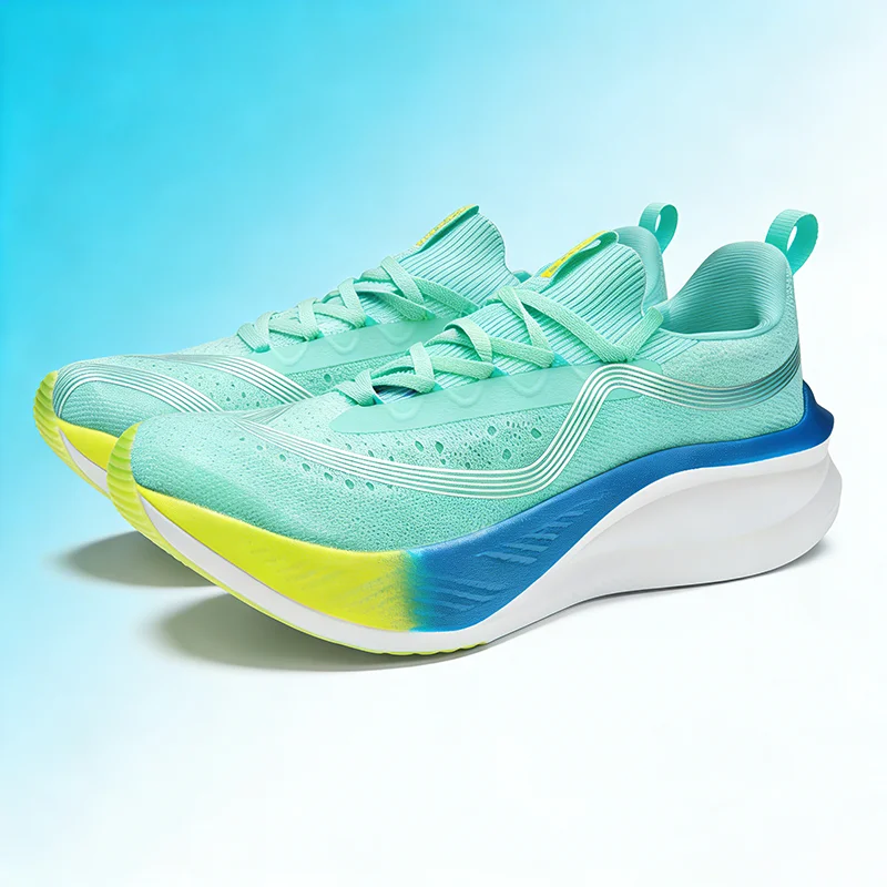 IRUNSVAN 2025 Unisex Marathon Running Shoes｜Nylon Carbon Fiber Professional｜Cushioned & Shock-Absorbing for Long Distance