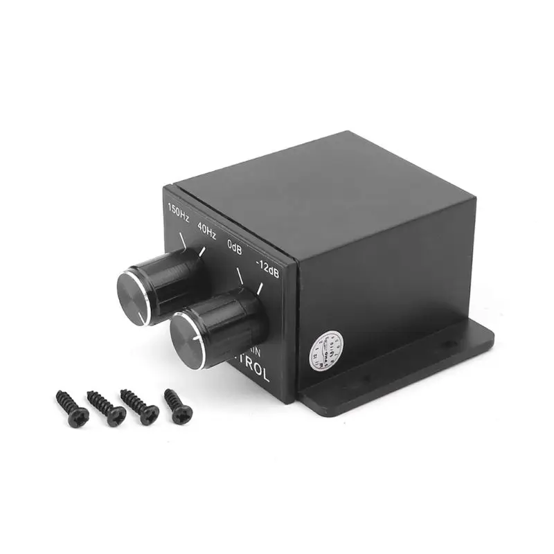 Car Regulator Amplifier Bass Subwoofer Stereo Controller 4 RCA Drop Shipping
