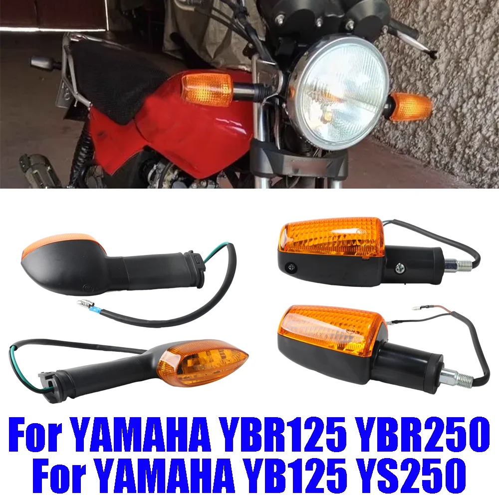 Accesorios para motocicleta, luz intermitente direccional, lámpara indicadora para YAMAHA YBR125 YB125 YBR250 YS250 YBR 125 YB 125 YS 250