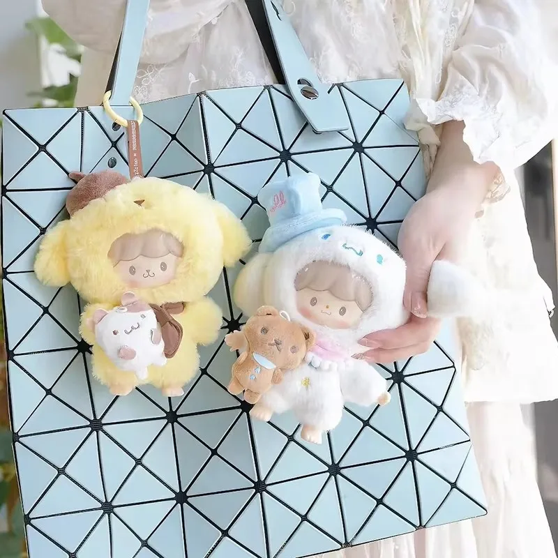 Sanrio × Zhuo Da Wang Friends série de collaboration peluche vinyle boîte aveugle mystère mignon recueillir Figure Mini Kawaii bureau décor cadeau