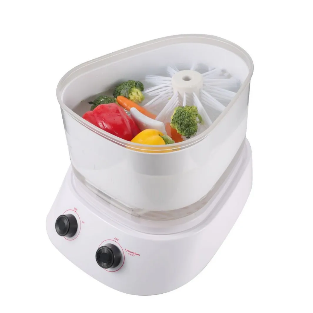 Electric Household Commercial Fruit Vegetable Cleaning Sterilization Removal Agricultural Residues Purification Machine Safety