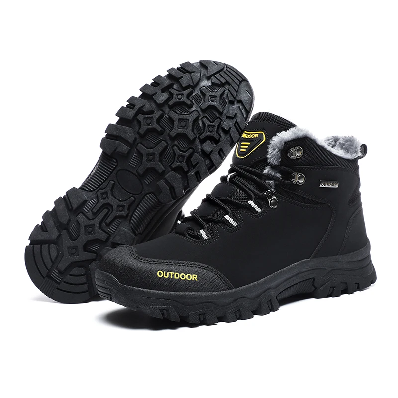 

Мужские и женские зимние ботинки, зимняя обувь, кроссовки, хлопковые повседневные кроссовки высокого качества, утолщенные, уличные, устойчивые, плюшевые, теплые