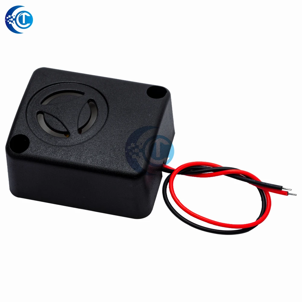 Anti-theft Car Burglar Alarm 6/12/15V 120dB Active High Decibel Buzzer Safe Box Burglar Alarm Car Accessories QSI-4840