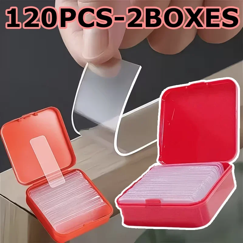 

Strong Double-sided Adhesive Strip, Transparent and Traceless Adhesive, Suitable for Walls, Posters, Handicrafts, Packaging