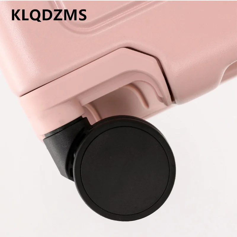 KLQDZMS Men's 20 Inch Suitcase ABS+PC Boarding Case 24