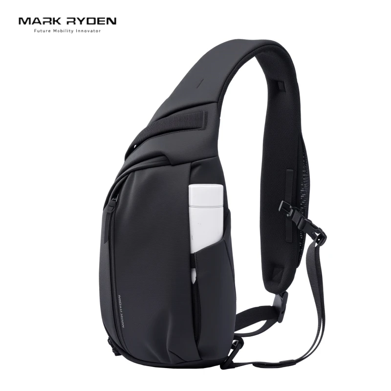 

MARK RYDEN Sling Chest Bag Fits 11 Inch Tablet Water Resistant Oxford Crossbody Bag
