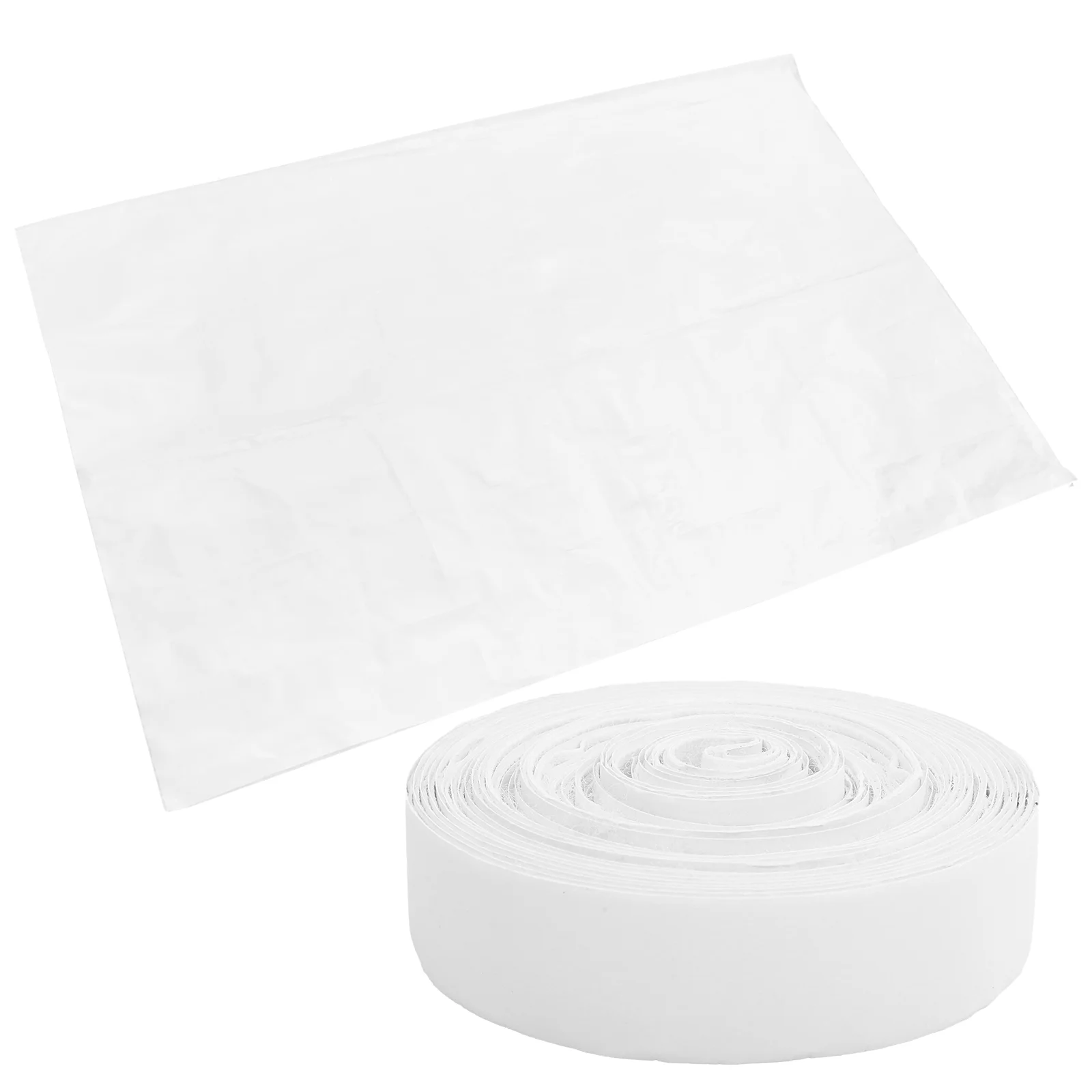 

Reusable 47x63in Window Insulation Film Kit Transparent Tape Thermal Cover Heat Blocking Film Winter Covers Seal Strip