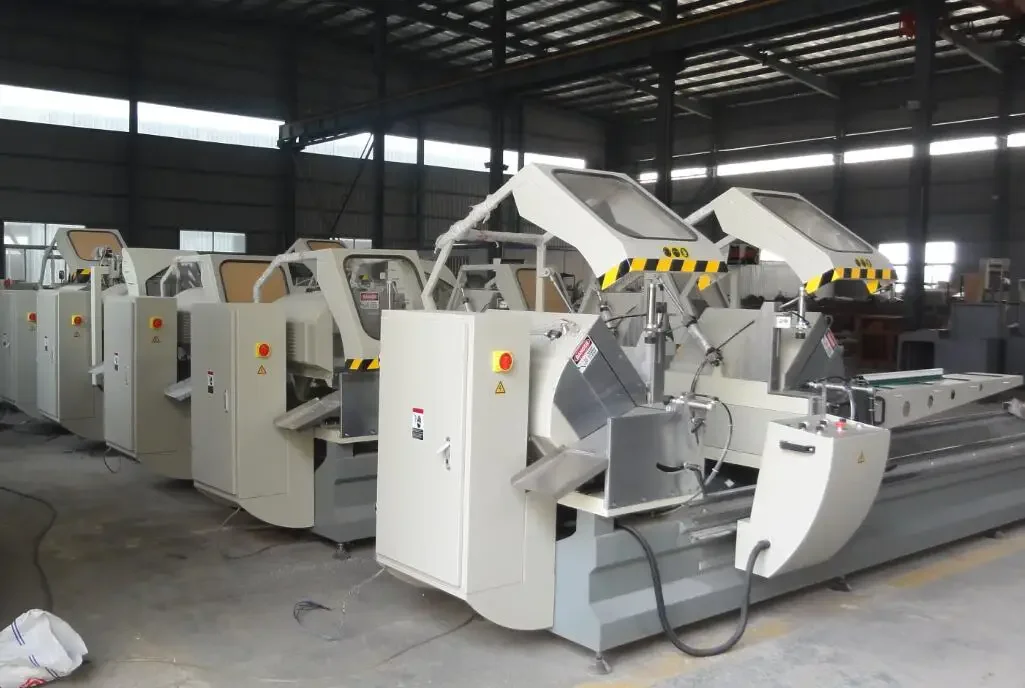 Double Head Miter Aluminum Cutting Saw Machine Industrial Aluminum Cutting Machine