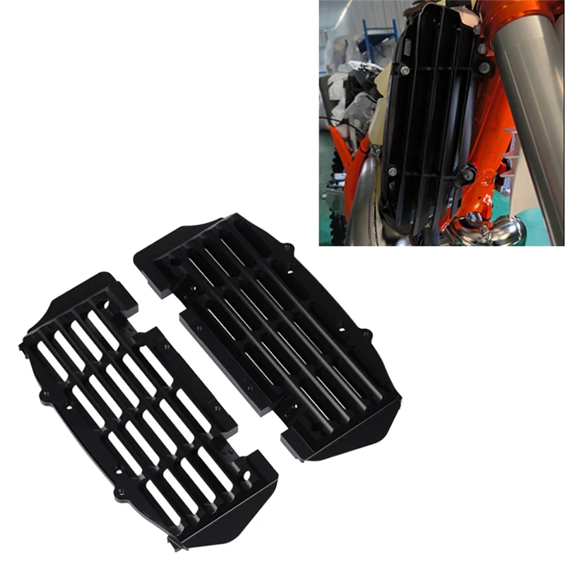 

Motorcycle Radiator Grill Protector Water Tank Guard For 125-500 SXF EXC TC FC TE FE 2019-2024