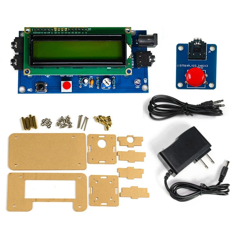 CW Morse Code Decoder Bulk Circuit Board Wireless Transmitter Receiver DIY Welding Practice Electronic Kit US Plug