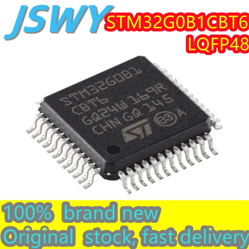 

(2/50 pieces) STM32G0B1CBT6 STM32G0B1 LQFP-48 ARM Cortex-M0+ 32-bit microcontroller-MCU New original spot delivery fast