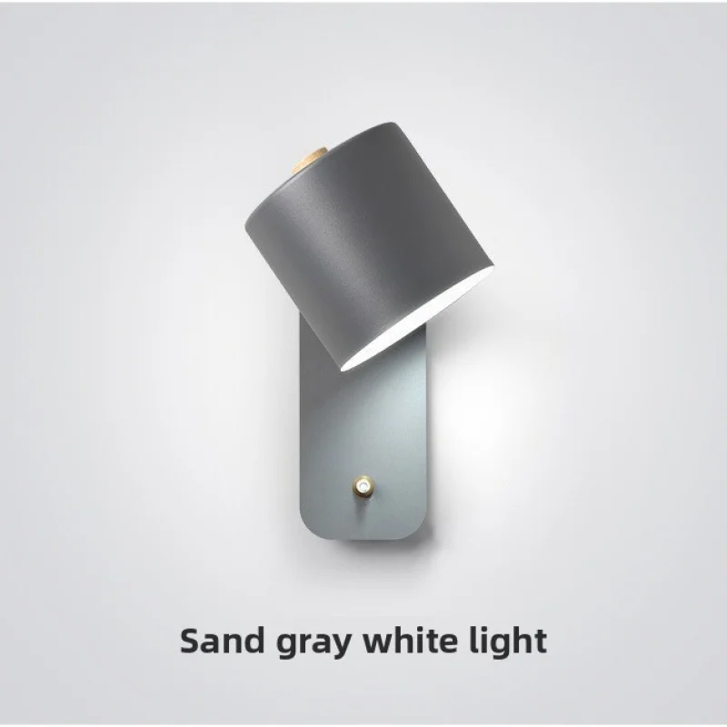 

Nordic LED Bedhead Bedroom Living Room Personalized Creative Background Wall Hotel Study Home Interior Decoration Wall Lights