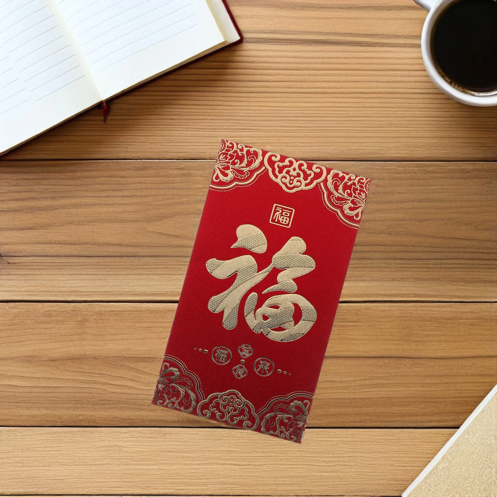 60pcs Horse Year Red Envelopes Festive Design Fu Character Sturdy Printing For Chinese New Year Lunar Festival Spring