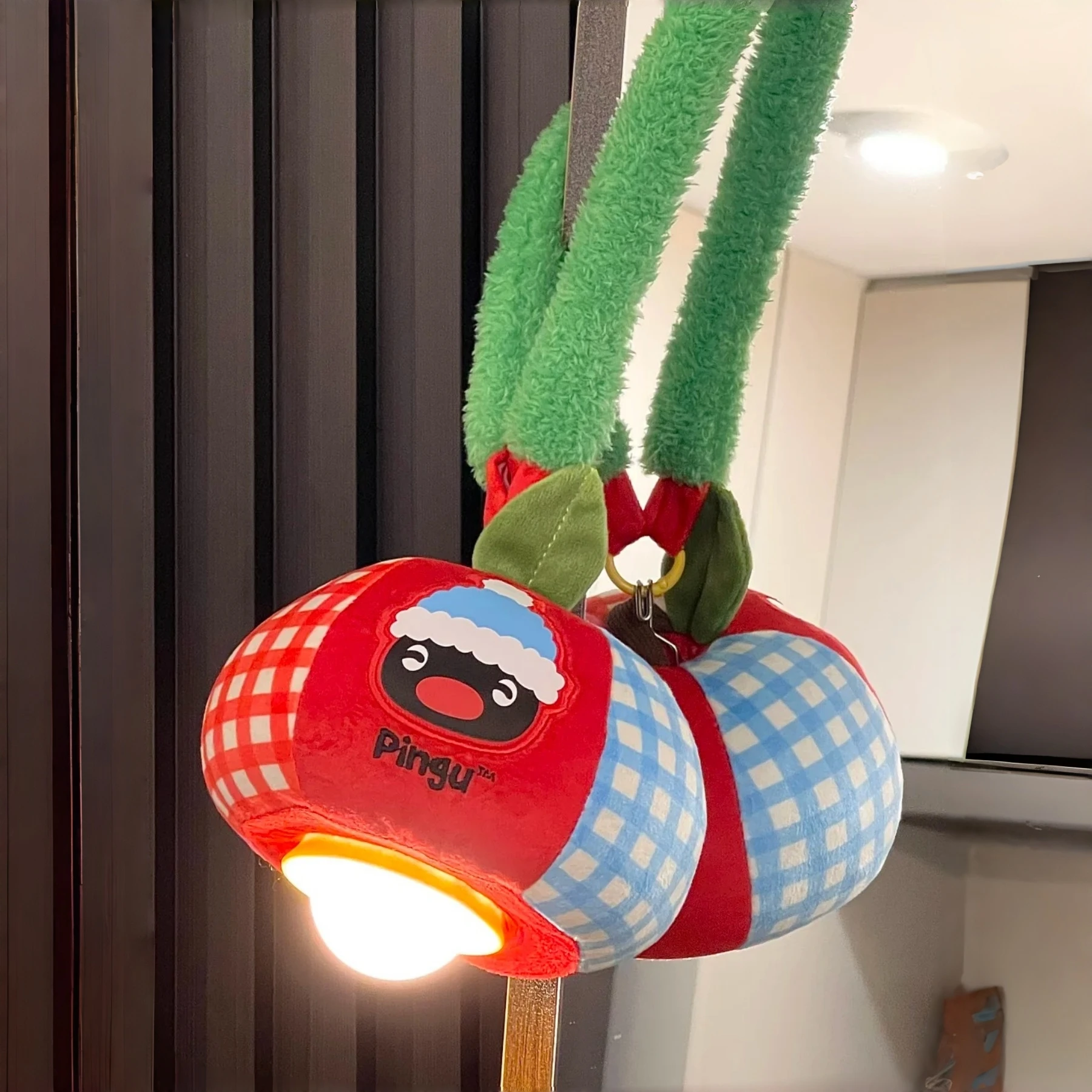 

Милый пингвин Pingu Apple фонарь Рождественский подарок для девочек Рождественское украшение Милый ночник Рождественский подарок