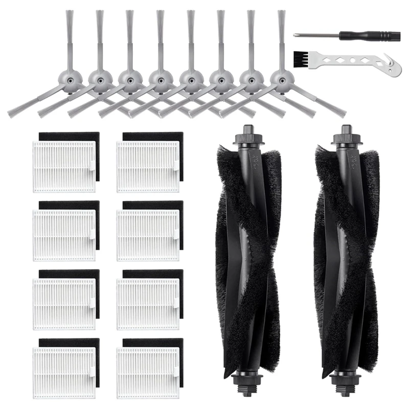 Для пылесоса Eufy L60/ L60 SES/ L50/ L50 SES, Набор сменных аксессуаров, основные боковые щетки, запчасти для фильтров НЕРА