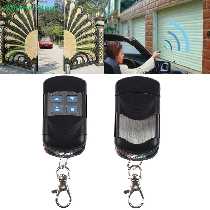New 1Pc 4 Buttons 433MHZ Rolling Code Gate Garage Door Opener Cloning Remote Control