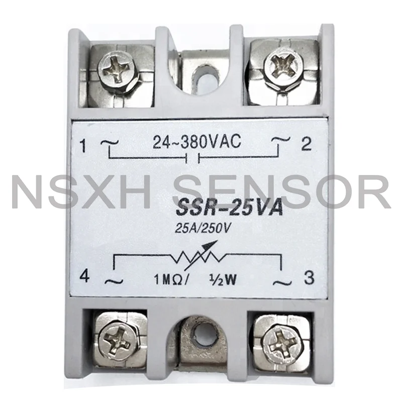 SSR-25VA Single Solid State Relay Voltage Regulator 25A SSR25VA