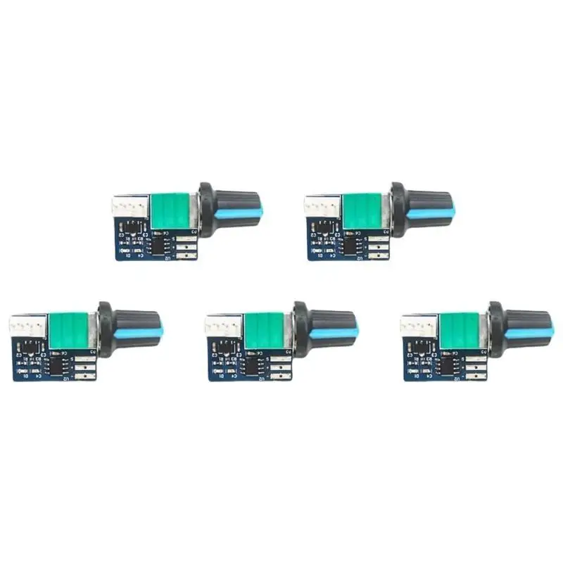 R53C Precise 4 Pin Fan Speed Regulator, 12V Cooling Control for Computer Case Heat Management