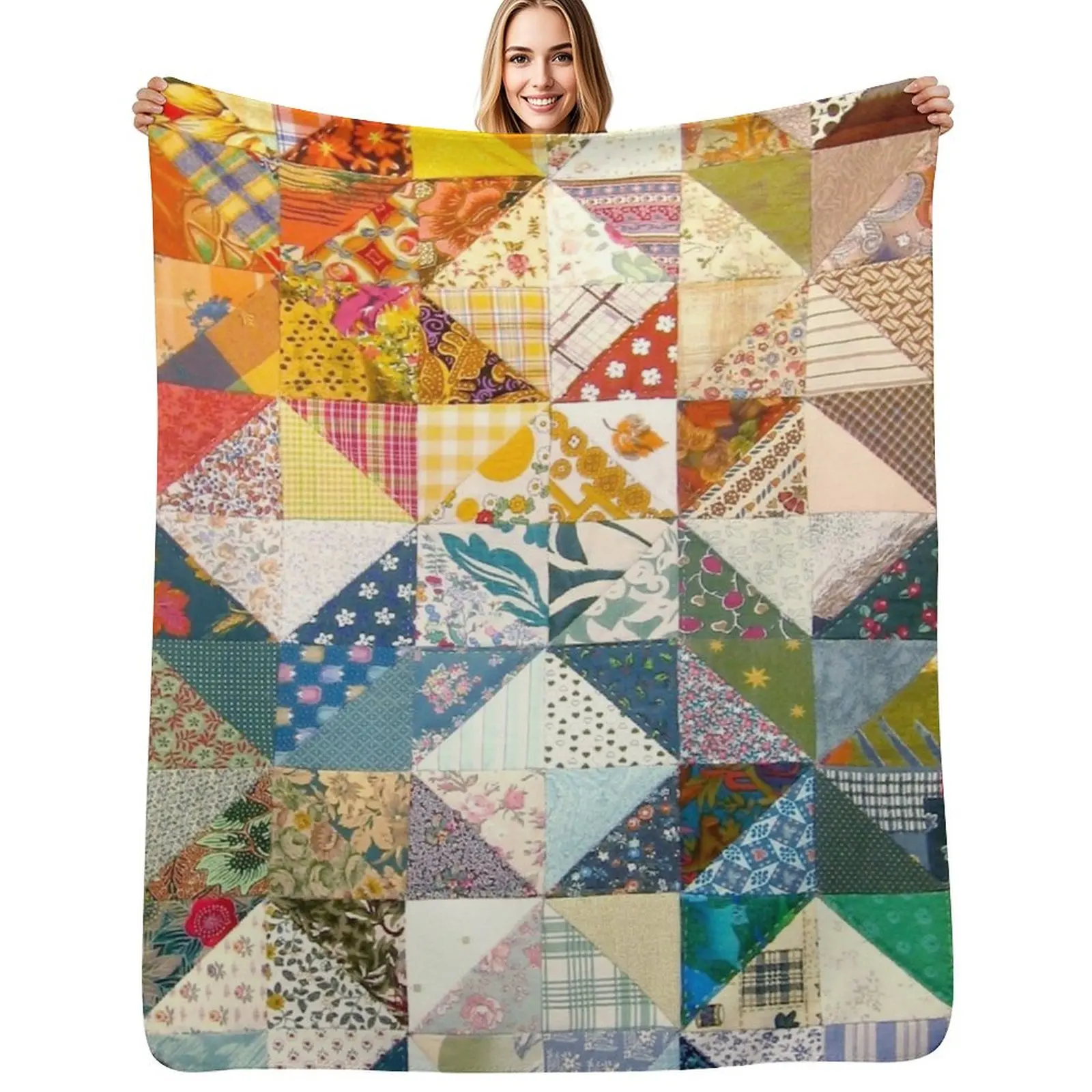 

Vintage Quilt Tapestry Throw Blanket Blankets For Sofas Plush Designers christmas decoration Blankets