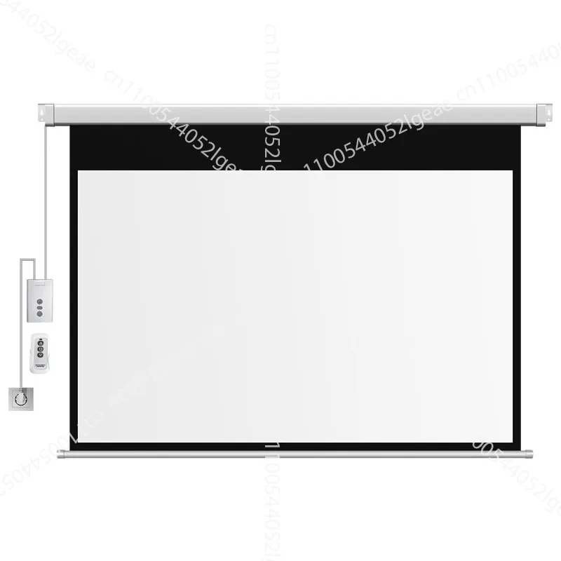 

Projection screen 4K ultra high definition projector screen Home automatic lifting wall hanging large electric screen