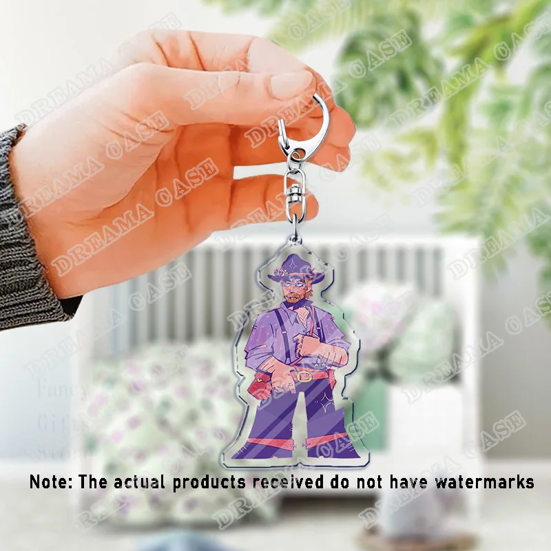 RDR2 Lovecore كاوبوي المفاتيح الاكسسوارات حقيبة سحر لعبة سلاسل المفاتيح Keyrings مجوهرات المشجعين الأصدقاء هدية