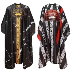 Haircutting Waterproof Hair Cutting Apron Kit Anti-Stain Cape Durable Easy-Clean Cloth Apron Neck Duster Brush Barber Shop Tools