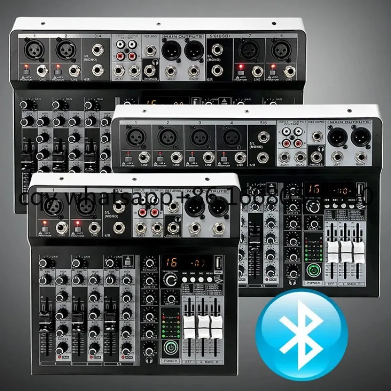 

Kp468 16DSP++usb Connect to Laptop Professional 4/6/8 Channel Audio Blender Mixing OTG Interface Computer Recording