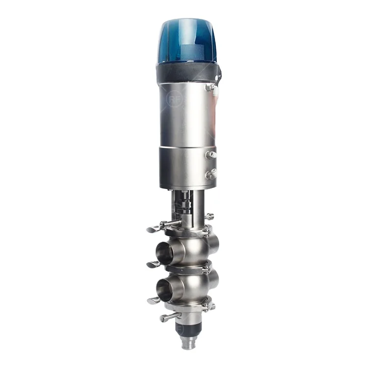 brewing dairy drink food grade Mixproof valve, stainless steel hygenic anti-mixing valves, sanitary mix-proof valve