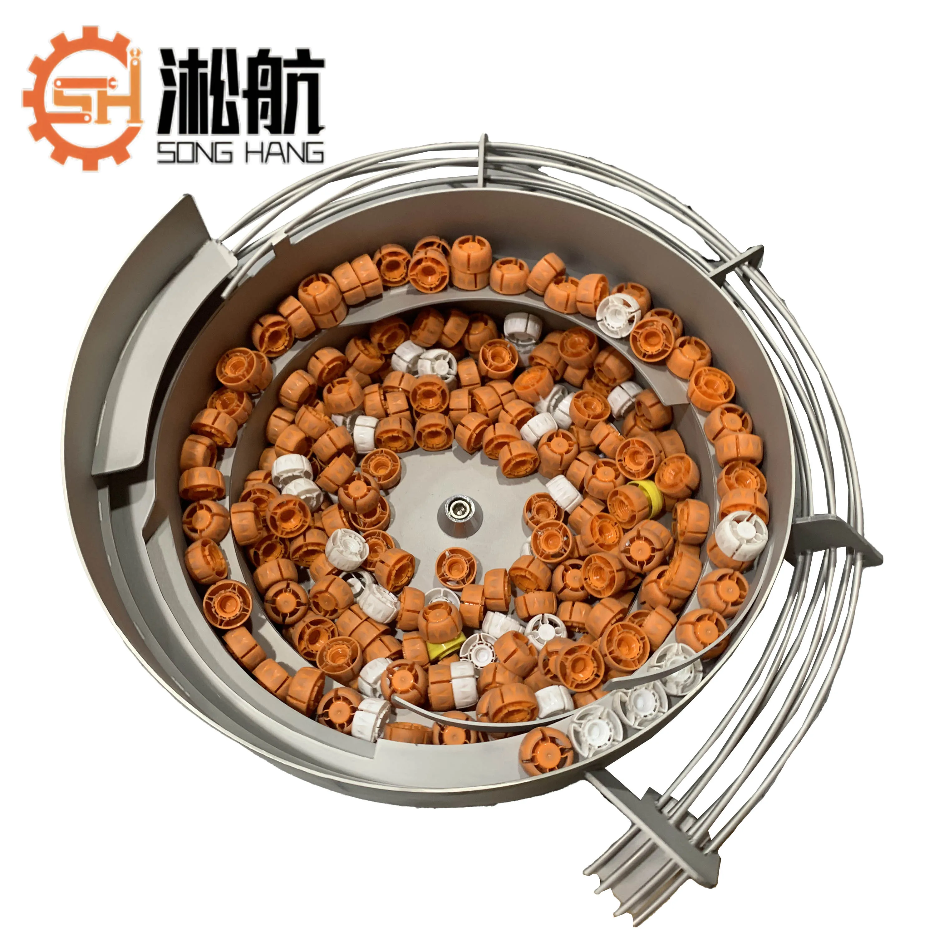 

Автоматическая сортировочная машина для подачи, вибрационная чаша для крышек бутылок, промышленное оборудование, 1 год, 80/мин, 300