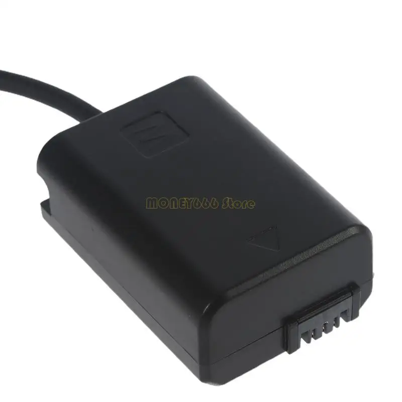 

F62C USB C to NP-FW50 External Power Adapter Support PD 9V / 12V Output Anti-abrasive