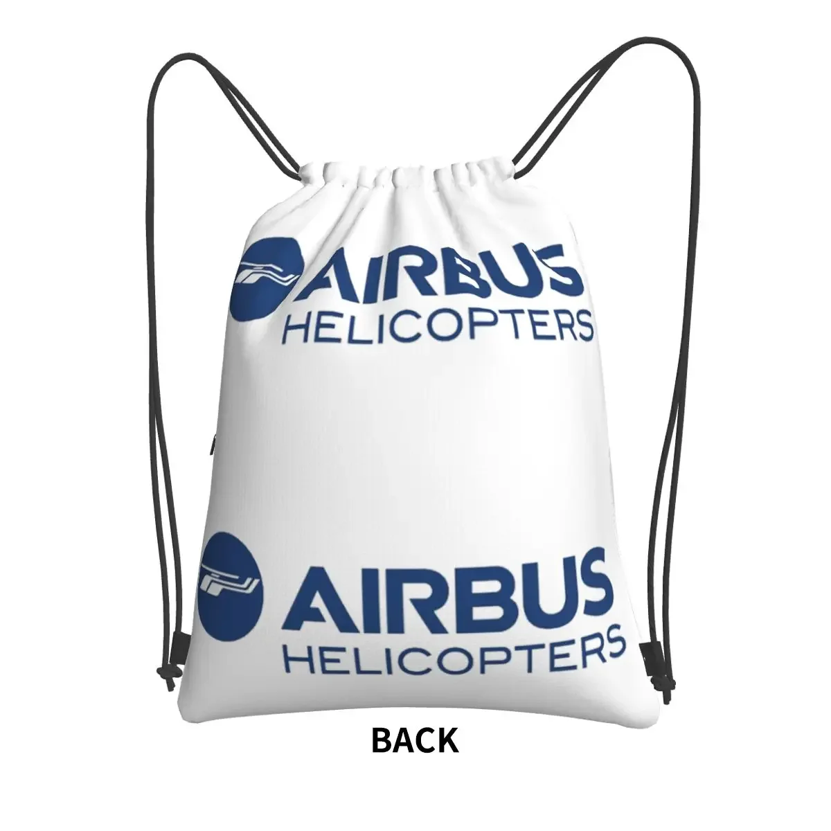 AIRBUS HELICOPTERS Portable Backpacks Drawstring Bag Fashion Drawstring Bundle Pocket Sundries Bags For School Students