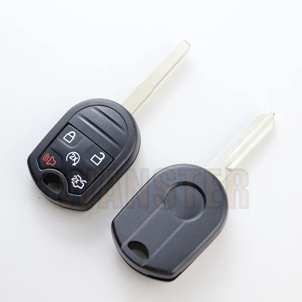 포드 플렉스 익스플로러 토러스 퓨전 마즈다 공물 엣지 익스플로러 레인저 원정대 머스탱 탈출을위한 자동차 키 Fob 케이스 쉘 하우징