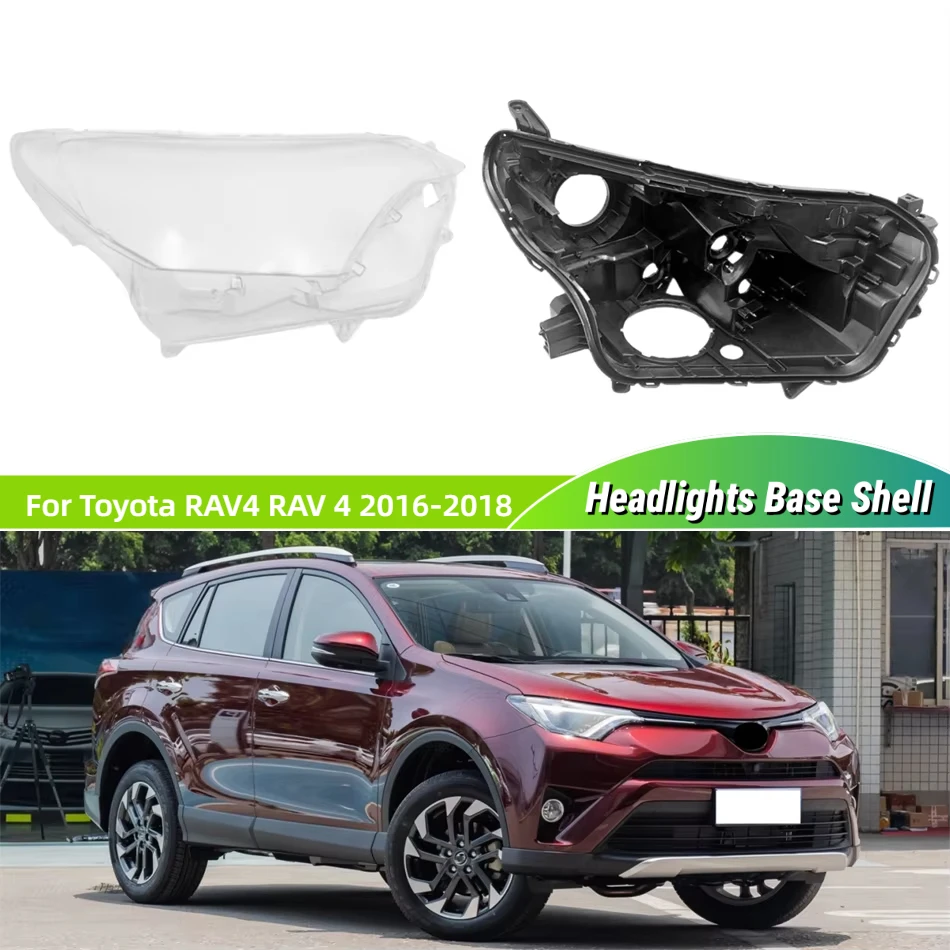 

For Toyota RAV4 RAV 4 2016 2017 2018 Car Interior Spare Parts Base Head Lamp Shell Headlamp Base Fixing Bracket Auto Shell Cover