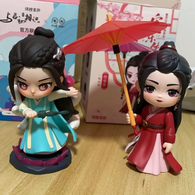 

Jiyunhe Changyi Аниме фигурки Q-версия модная игра коллекционное украшение для дома кавайная кукла модель персонаж окружающие подарки