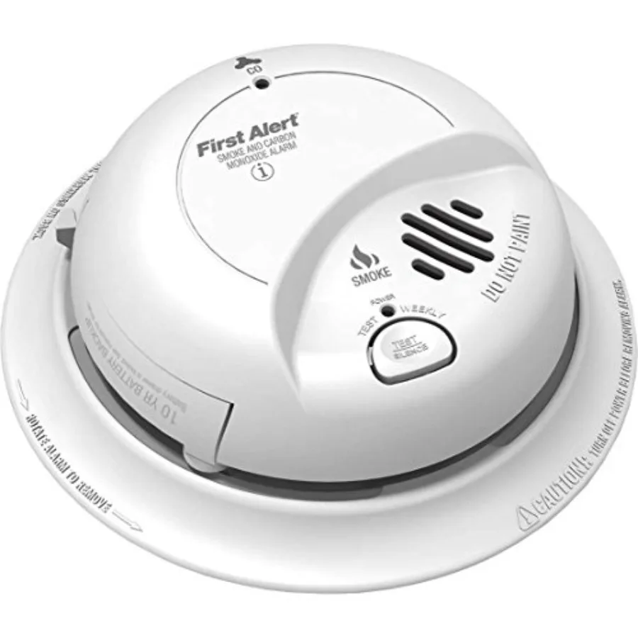 

BRK SC9120LBL Hardwire AC Smoke and Carbon Monoxide Combination Alarm with 10 Year Sealed Battery Backup