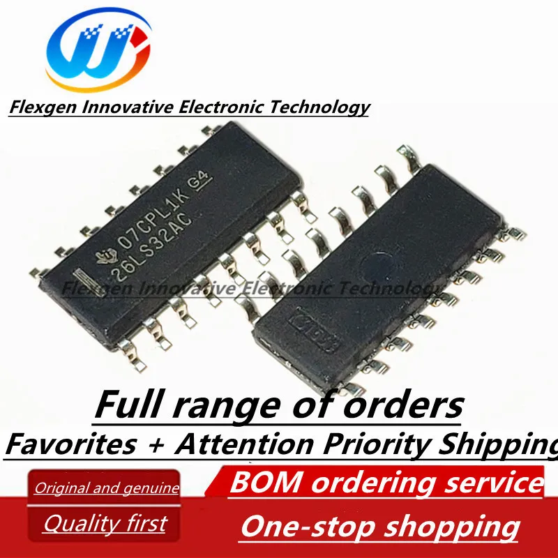 AM26LS32ACDR screen 26LS32AC receiver driver IC chip package SOP-16