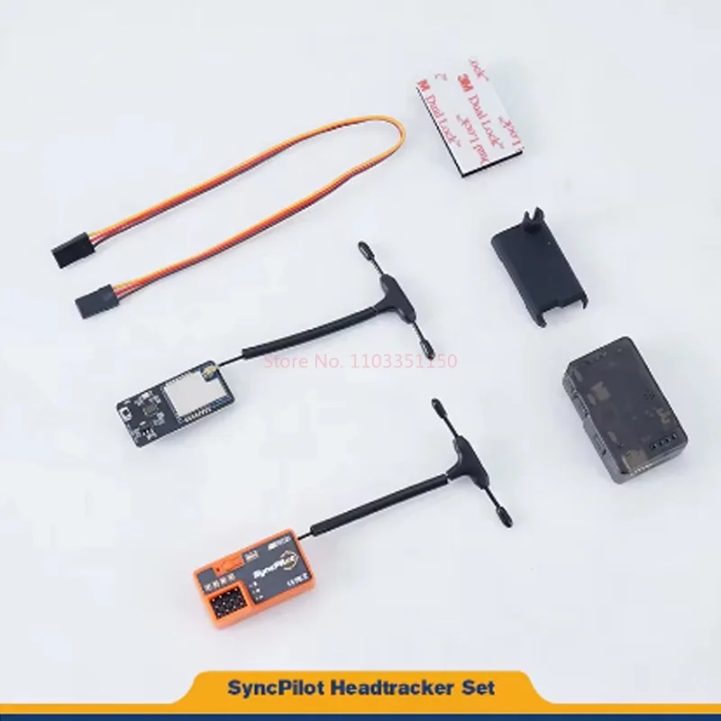 Juego de rastreador de cabeza FMS Syncpilot FPV para modelos de coches de barcos y aviones RC