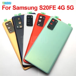 S20FE 4G 5G coperchio posteriore della batteria per Samsung Galaxy S20 FE G780F G781F 4G 5G coperchio posteriore batteria sostituzione dell'alloggiamento della porta posteriore