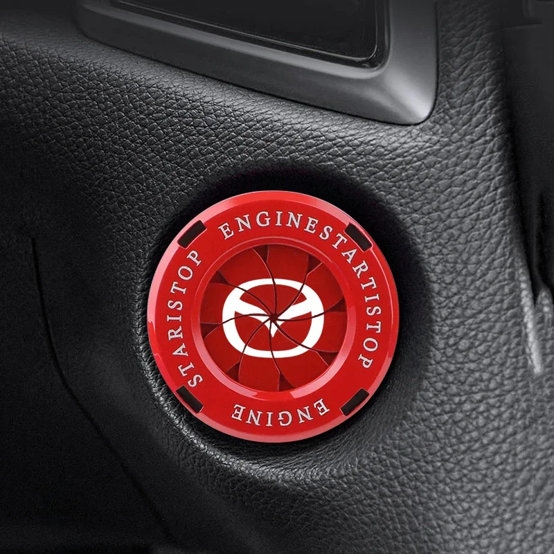 

Push Start Button Cover Ignition Switch Protector Interior Accessories for Mazda 6 3 2 Axela CX-4 CX-5 CX-8 DJ BL BM GJ