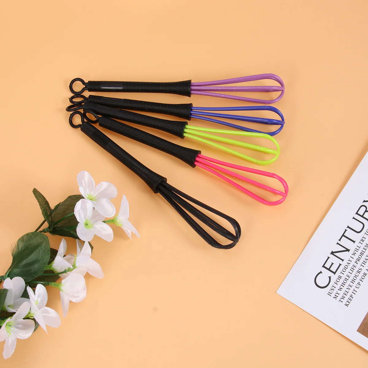 5 قطعة محرك كريم لخلط صبغة الشعر أداة احترافية لمزج زبدة البيض معجون ألوان أنيقة بكفاءة