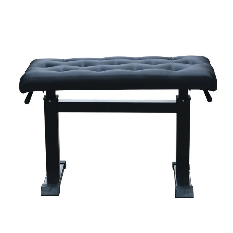 Hydraulic Piano Bench, Adjustable Height, 2-Seater, for Kids and Adults, Luxury Hydraulic Stool, Electronic Keyboard Bench